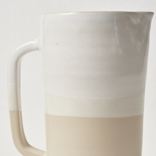 Pichet - Blanc et beige – Image 2