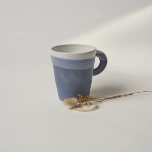 Mug - Blanc et lilas