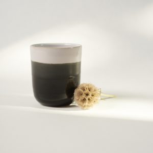 Petite tasse - Blanc et noir