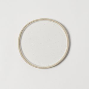 Petite assiette -blanche