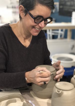 Aude Loison au travail 2